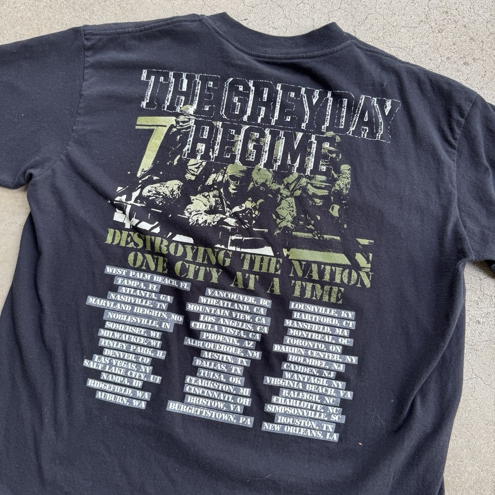 $uicide Boy$ Greyday Regime Tour Tee Shirt Large Black G59 - Picture 7 of 7